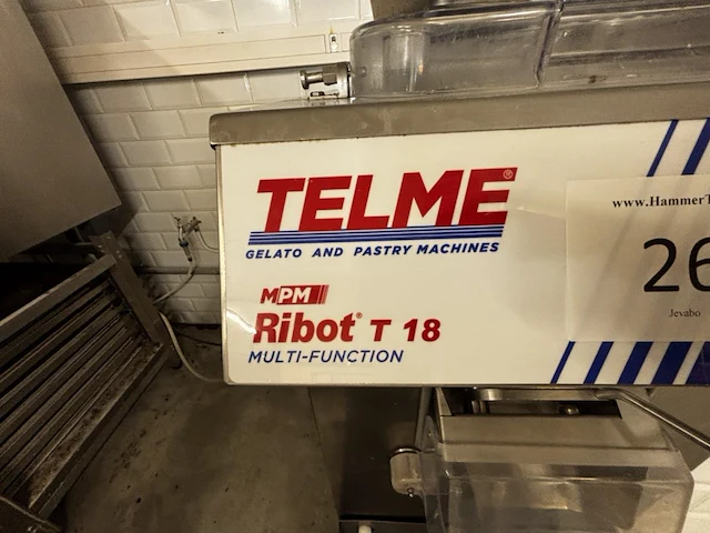 Patisserie-machine telme ribot t18w - afbeelding 4 van  5
