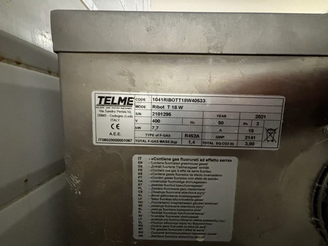 Patisserie-machine telme ribot t18w - afbeelding 5 van  5