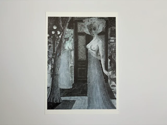 Paul delvaux - gelimiteerde editie - afbeelding 1 van  1