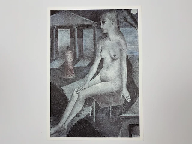 Paul delvaux - gelimiteerde editie - afbeelding 1 van  1