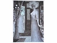 Paul delvaux - pompei (détail) - offset - afbeelding 1 van  5
