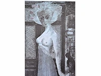 Paul delvaux - pompei (détail) - offset - afbeelding 4 van  5