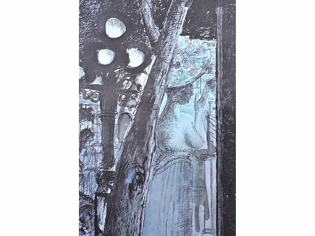 Paul delvaux - pompei (détail) - offset - afbeelding 5 van  5