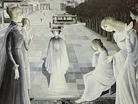 Paul delvaux – la messagère du soir - afbeelding 2 van  3