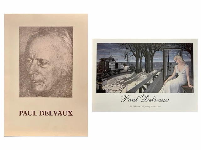 Paul delvaux – les ombres - afbeelding 1 van  4