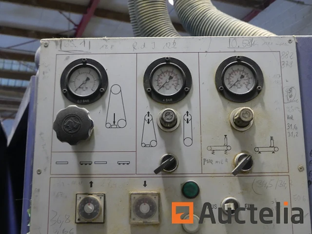 Paul ott omega 136 2-bands schuurmachine - afbeelding 4 van  15
