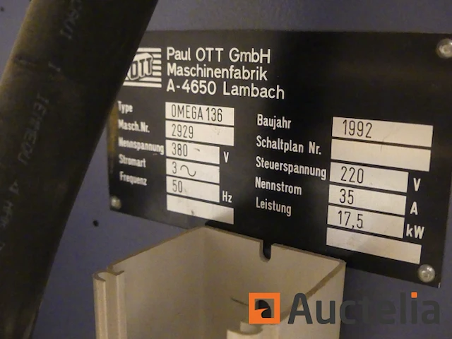Paul ott omega 136 2-bands schuurmachine - afbeelding 6 van  15