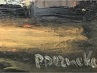 Paul permeke - crépuscule - olie op paneel - afbeelding 2 van  7