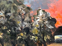 Paul permeke - crépuscule - olie op paneel - afbeelding 4 van  7