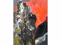 Paul permeke - crépuscule - olie op paneel - afbeelding 5 van  7