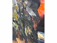 Paul permeke - crépuscule - olie op paneel - afbeelding 6 van  7