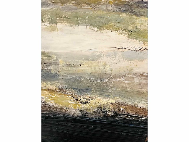 Paul permeke - hoeves in de avondgloed - olie op doek - afbeelding 3 van  14