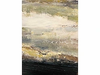 Paul permeke - hoeves in de avondgloed - olie op doek - afbeelding 3 van  14