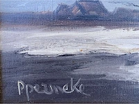 Paul permeke - uitzicht op het platteland - olie op doek - afbeelding 3 van  8