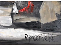 Paul permeke – avondschemering - olie op doek - afbeelding 5 van  11
