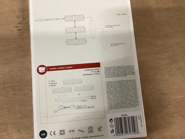 Paulmann maxled set onderbouwverlichting keuken led (16x) - afbeelding 3 van  6