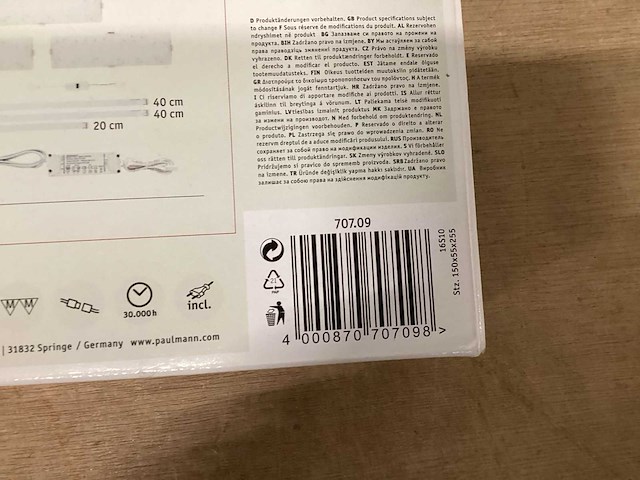 Paulmann maxled set onderbouwverlichting keuken led (16x) - afbeelding 5 van  6