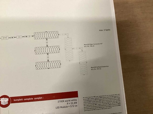 Paulmann maxled set onderbouwverlichting keuken led (16x) - afbeelding 6 van  6