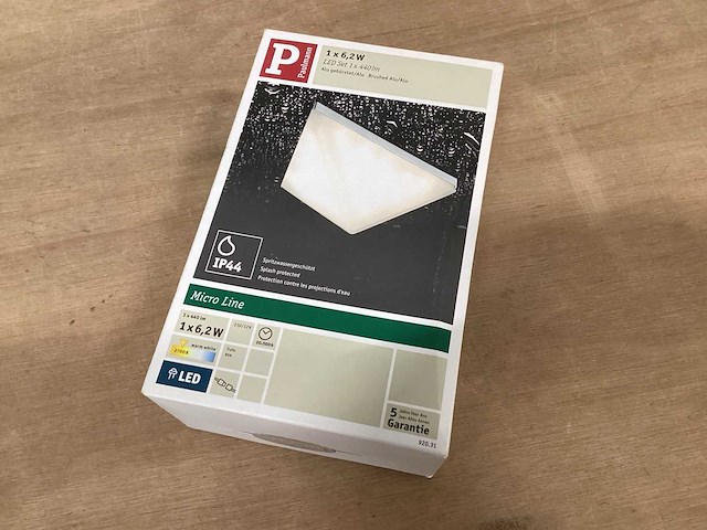 Paulmann micro line plafonniere led (17x) - afbeelding 1 van  5