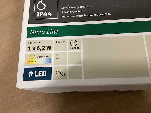 Paulmann micro line plafonniere led (17x) - afbeelding 2 van  5