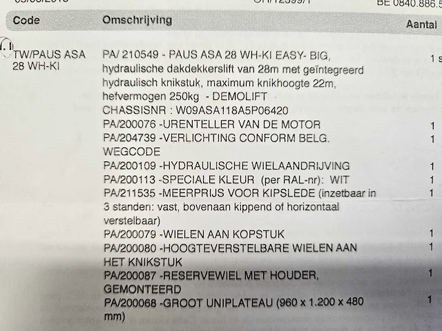Paus 28 whk bouwlift - afbeelding 11 van  19