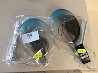 Pauwlampen 2stuks - afbeelding 1 van  3
