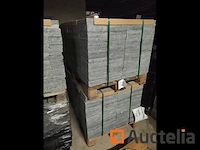 Pave pierre bleue belge veillis 20x20x4 43.20m2 3 pal - afbeelding 3 van  4