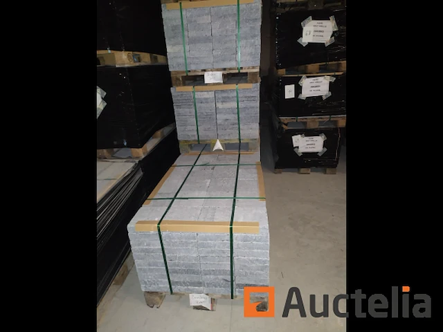 Pave pierre bleue belge veillis 20x20x5 48.00m2/ 5 pal - afbeelding 3 van  4