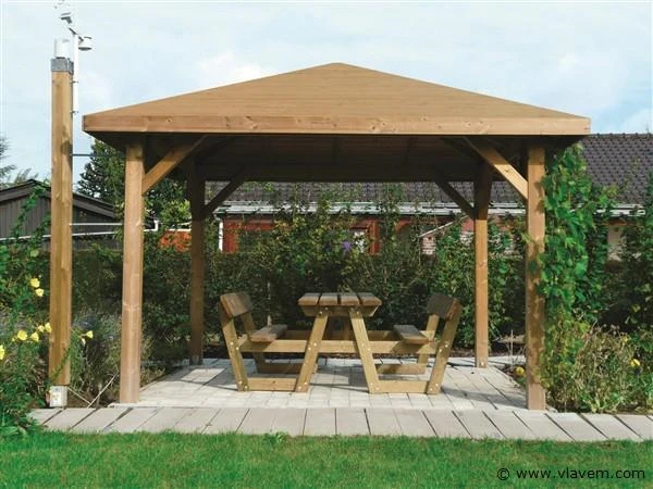Laatste stuks nieuwe tuinhuisjes en paviljoenen in div. afmetingen