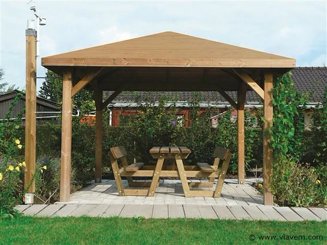 Paviljoen 4.372 x 4.372 mm - afbeelding 1 van  2