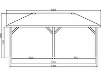 Paviljoen 6.692 x 3.472 mm - afbeelding 2 van  3
