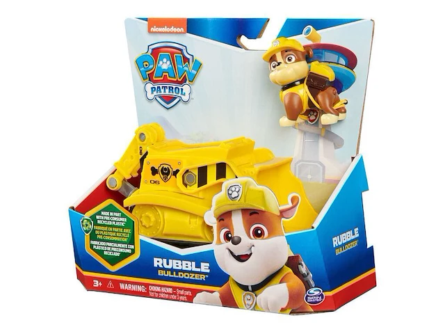 Paw patrol bulldozer van rubble - afbeelding 1 van  1