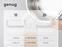 Pawaii honden eetbak 1 l - afbeelding 3 van  5