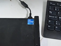 Pc bestaande uit centrale eenheid lenovo think center 12ln, monitor dell flat panel p2722he , toetsenbord lenovo , draadloze muis logitech (8,18,19,21) - afbeelding 5 van  7