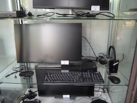 Pc bestaande uit centrale eenheid msi intel wi-fi ge , monitor dell flat panel p2722he , toetsenbord logitech , muis lenovo, headset logitech a-00058 , camera jolly comb h606 (5,6,7,14,17,20)