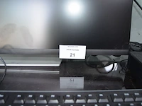 Pc bestaande uit centrale eenheid msi intel wi-fi ge , monitor dell flat panel p2722he , toetsenbord logitech , muis lenovo, headset logitech a-00058 , camera jolly comb h606 (5,6,7,14,17,20) - afbeelding 3 van  9