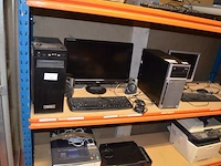 Pc bitac met scherm ilyama toetsenbord en muis , pc hp mete scherm hp toetsenbord en muis (buiten gebruik) (2,7) - afbeelding 1 van  8