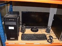 Pc bitac met scherm ilyama toetsenbord en muis , pc hp mete scherm hp toetsenbord en muis (buiten gebruik) (2,7) - afbeelding 3 van  8
