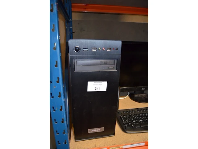 Pc bitac met scherm ilyama toetsenbord en muis , pc hp mete scherm hp toetsenbord en muis (buiten gebruik) (2,7) - afbeelding 4 van  8