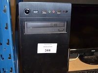 Pc bitac met scherm ilyama toetsenbord en muis , pc hp mete scherm hp toetsenbord en muis (buiten gebruik) (2,7) - afbeelding 4 van  8