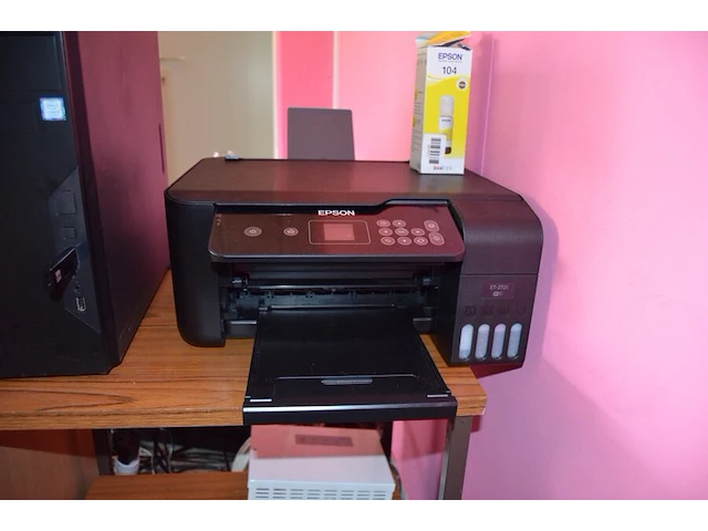 Pc configuratie met scherm acer p226hq , toetensbord logitech en muis, printer epson et-2721 (1373,1374) - afbeelding 3 van  11