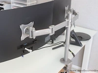 Pc dell, optiplex 3070, paswoord niet gekend, met 2 tft-schermen samsung op gemeenschappelijke voet - afbeelding 3 van  3