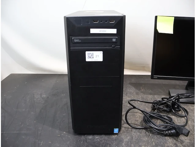 Pc en 2x benq scherm - afbeelding 3 van  8