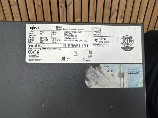 Pc fujitsu - afbeelding 4 van  4