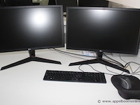 Pc hp elitedesk compleet me 2 tft-schermen lg, klavier en mui - afbeelding 2 van  3