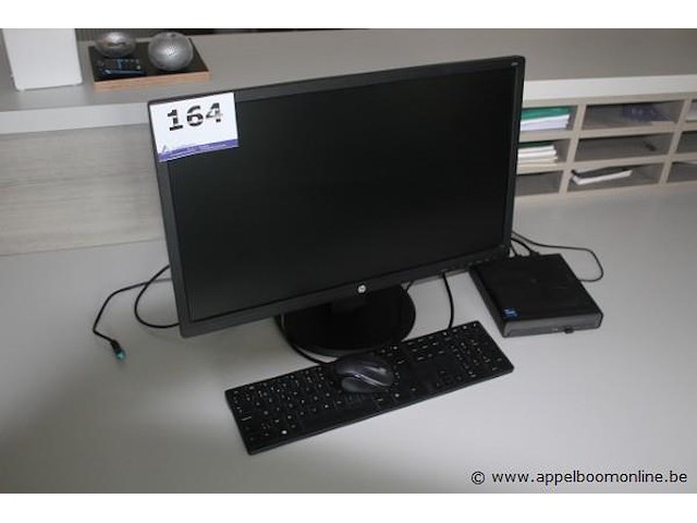 Pc hp elitedesk compleet met tft-scherm hp - afbeelding 1 van  2