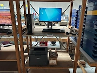 Pc, printer, +rek - afbeelding 1 van  6