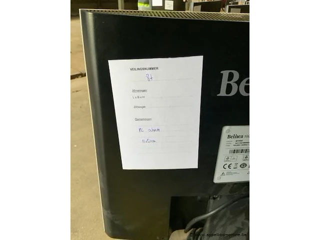 Pc-scherm belinea, 19 inch, werking niet gekend - afbeelding 2 van  2