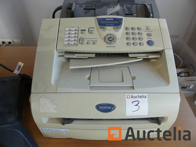 Pc, scherm, fax - afbeelding 7 van  9