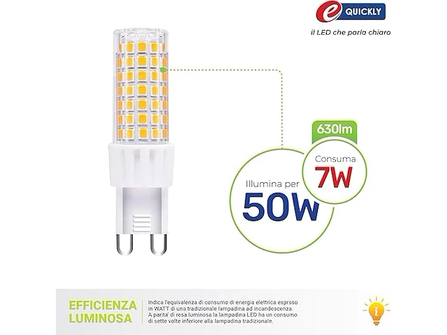 Pck v 1o g9 led 7w - afbeelding 2 van  2